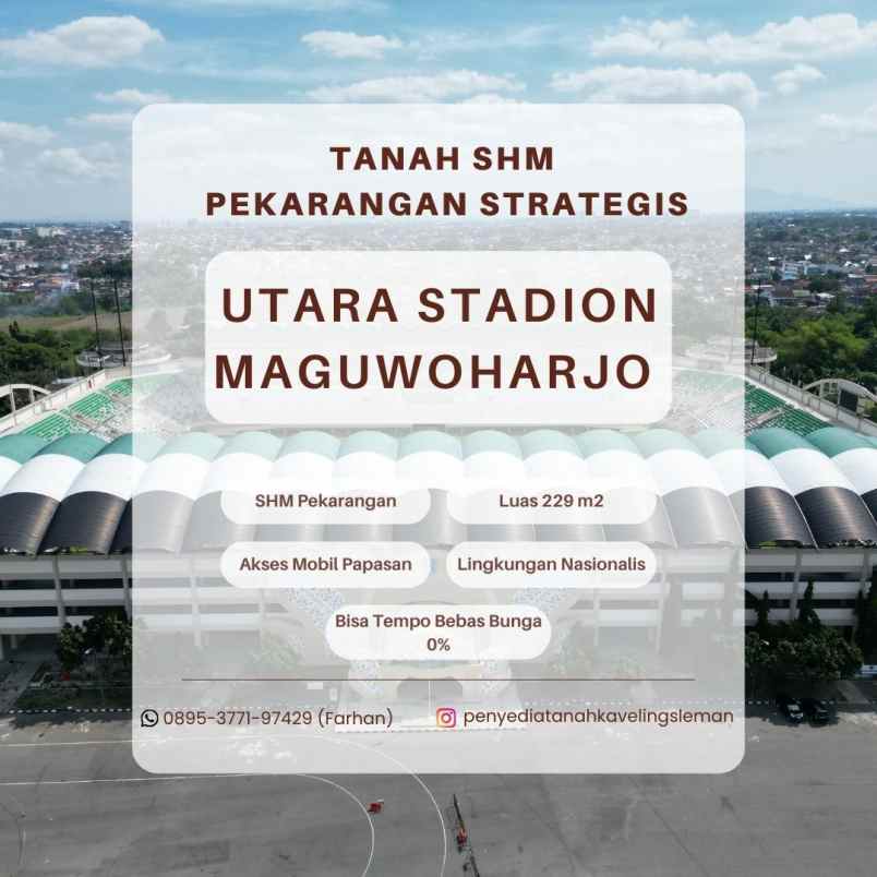 dijual tanah karanganyar wedomartani