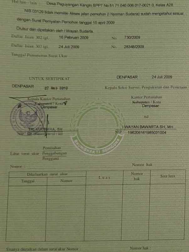 dijual tanah pemogan