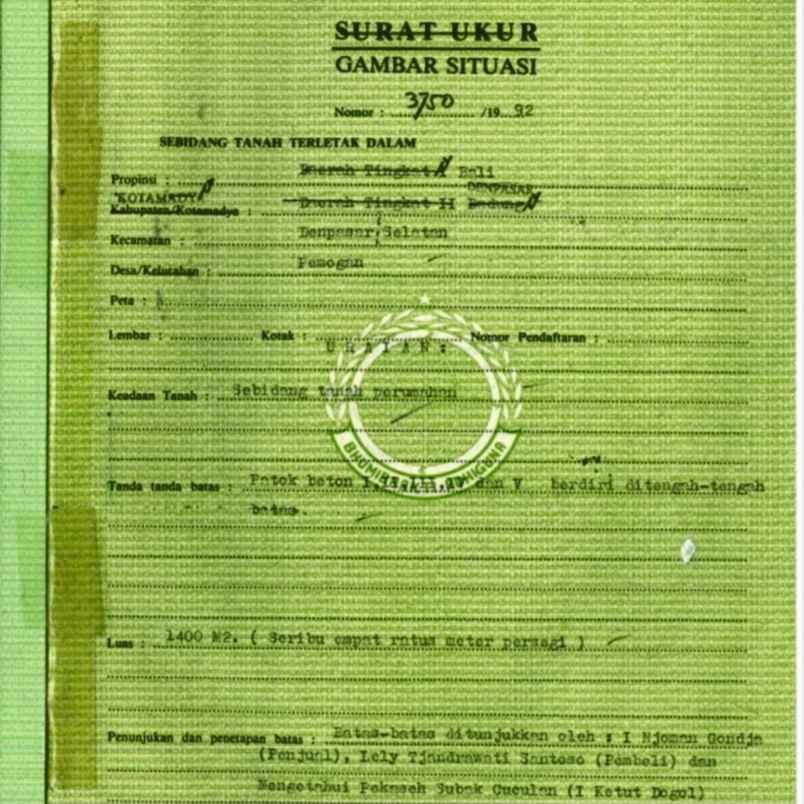 dijual tanah pemogan