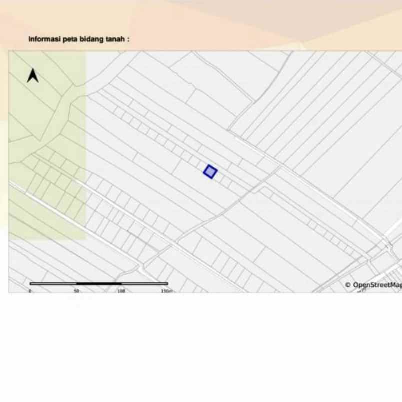 dijual tanah perum tridatu residence