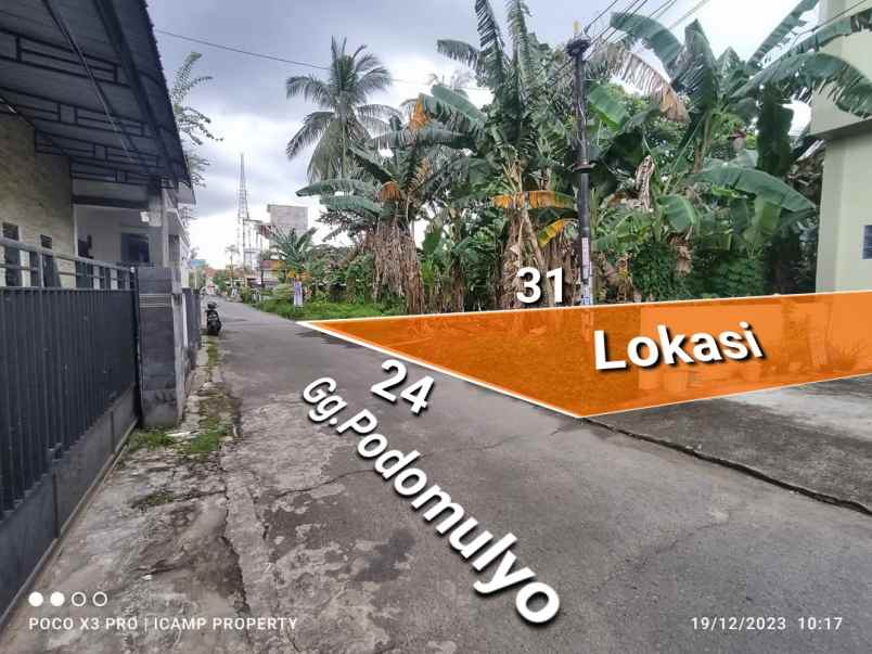 dijual tanah podomoro