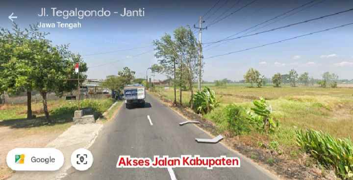 dijual tanah polanharjo klaten