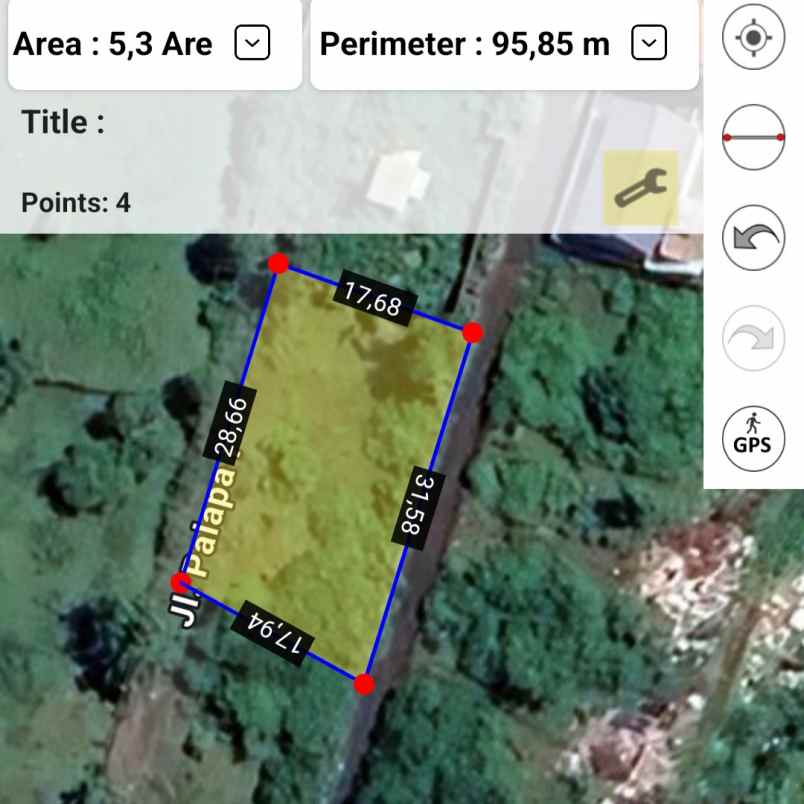 dijual tanah poltek stp bali