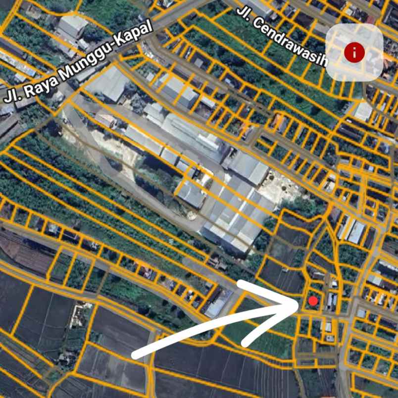 dijual tanah raya munggu kapal