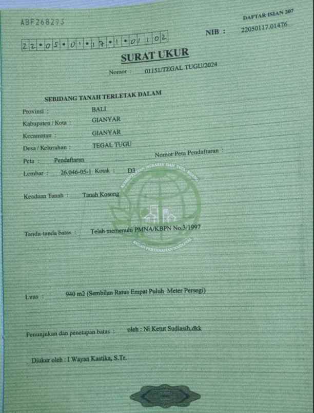 dijual tanah raya pantai lebih