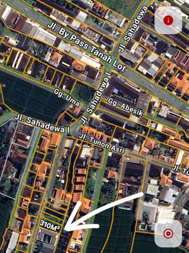 dijual tanah tunon asri