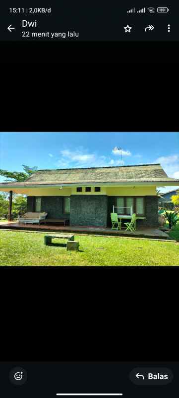 dijual villa hanan di kab batang