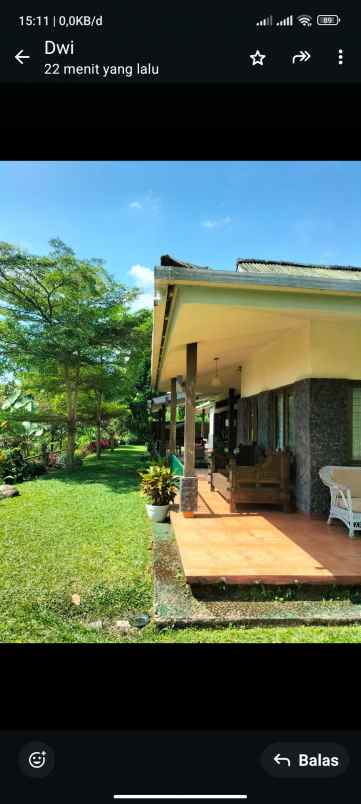 dijual villa hanan di kab batang
