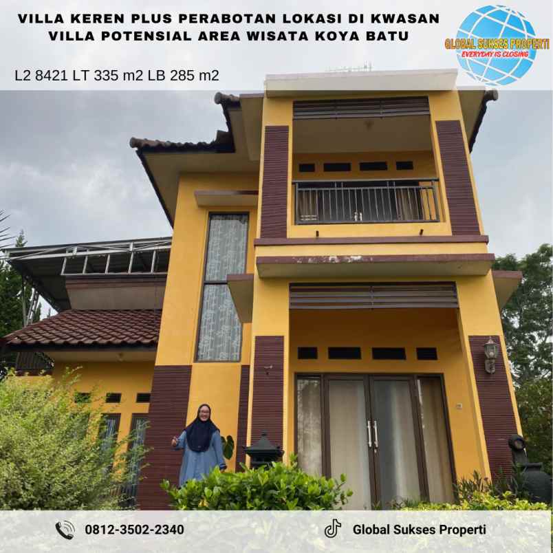 dijual villa jalan abdul gani atas