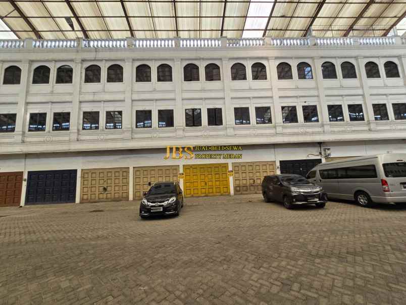 disewakan ruko gudang kantor komplek cbd polonia jalan