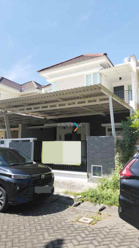 disewakan rumah di taman rivera regency 2 lantai