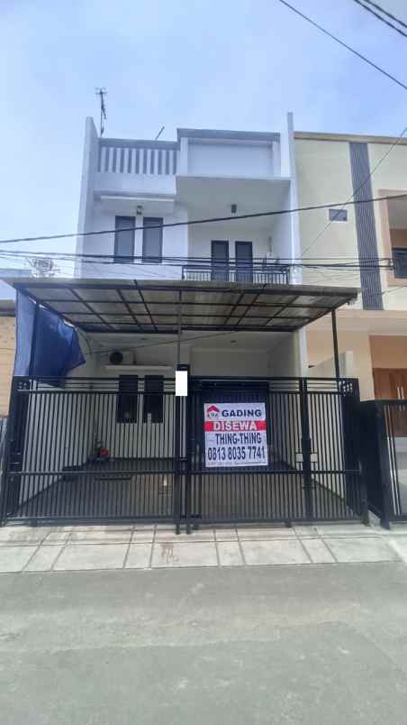 disewakan rumah kelapa nias kelapa gading