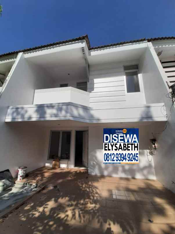 disewakan rumah pelepah kuning