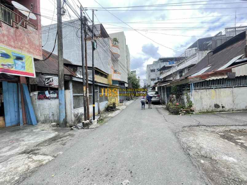 jual 2 unit ruko gandeng di jalan bahagia juanda medan