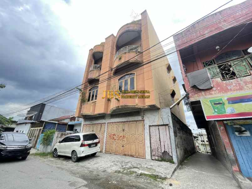 jual 2 unit ruko gandeng di jalan bahagia juanda medan