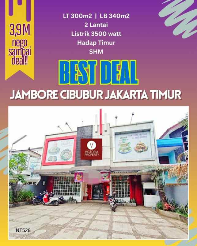 jual ruko siap huni jambore cibubur jakarta timur