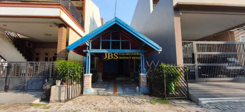 jual rumah di komplek cemara hijau jalan metal medan