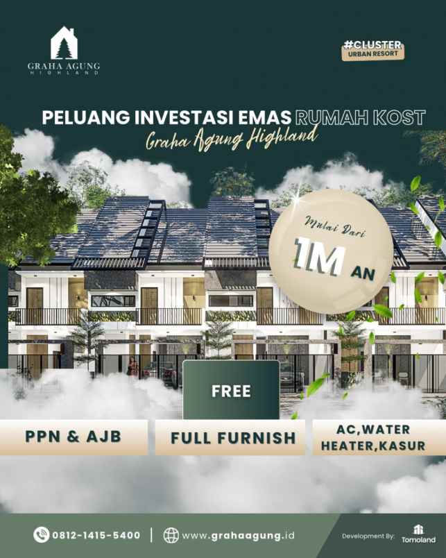 kostel malang siap huni investasi pasti untung