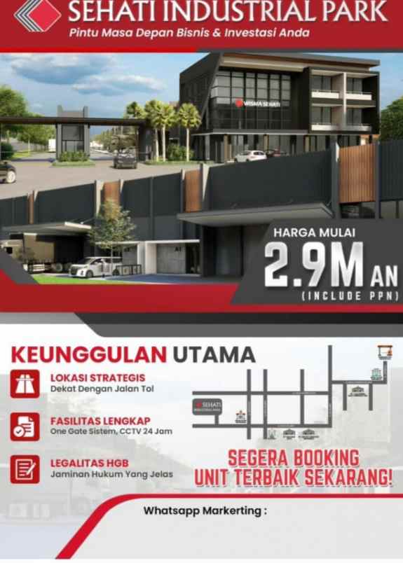 new gudang sehati industrial park