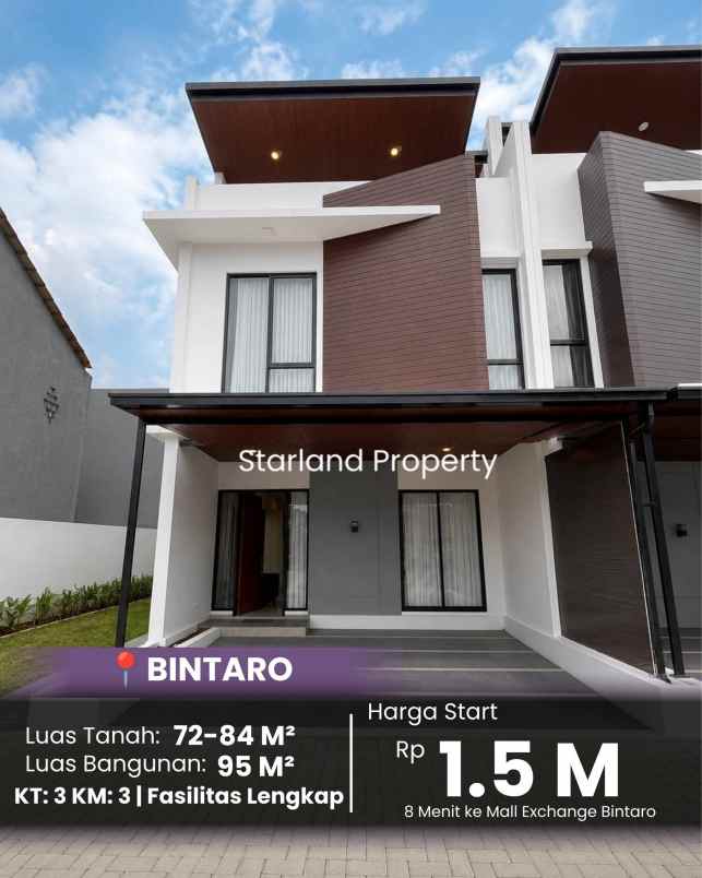 rumah 2 5 lantai luxury modern
