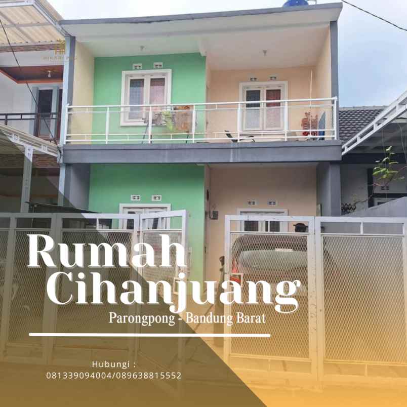 rumah 2 lantai cihanjuang parongpong 4 kamar tidur