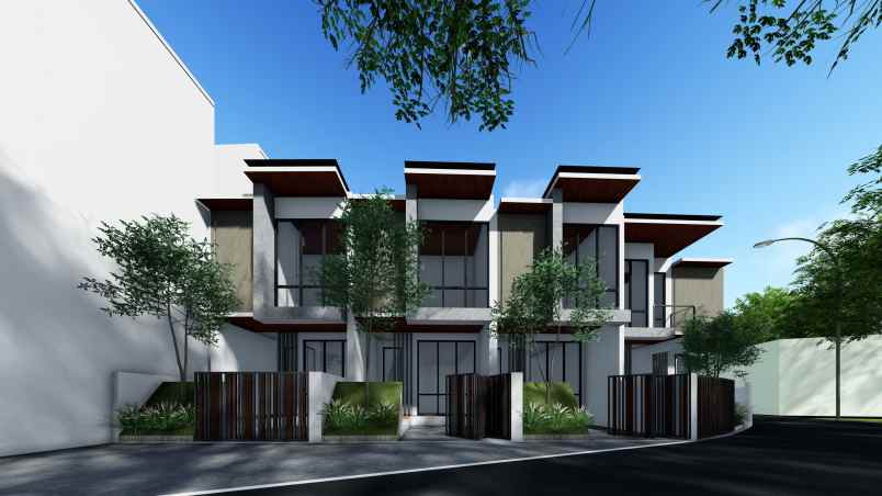 rumah 2 lantai dekat bintaro bsd
