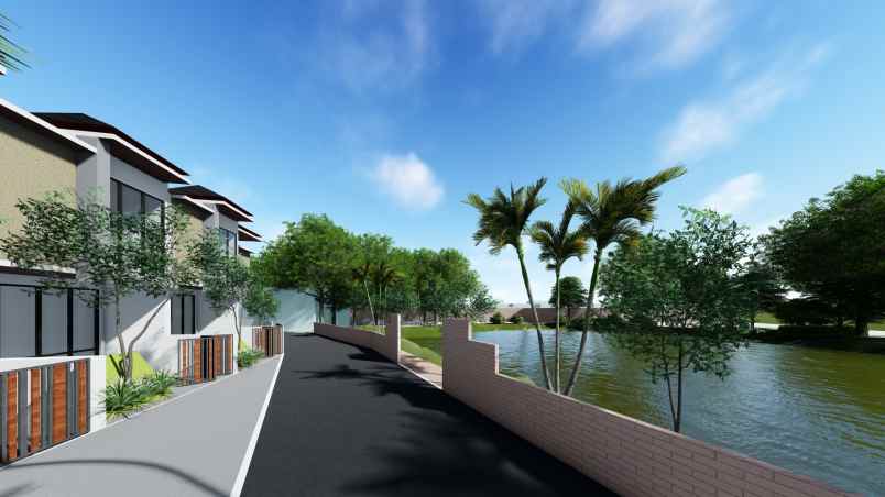 rumah 2 lantai dekat bintaro bsd
