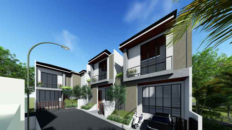 rumah 2 lantai dekat bintaro bsd