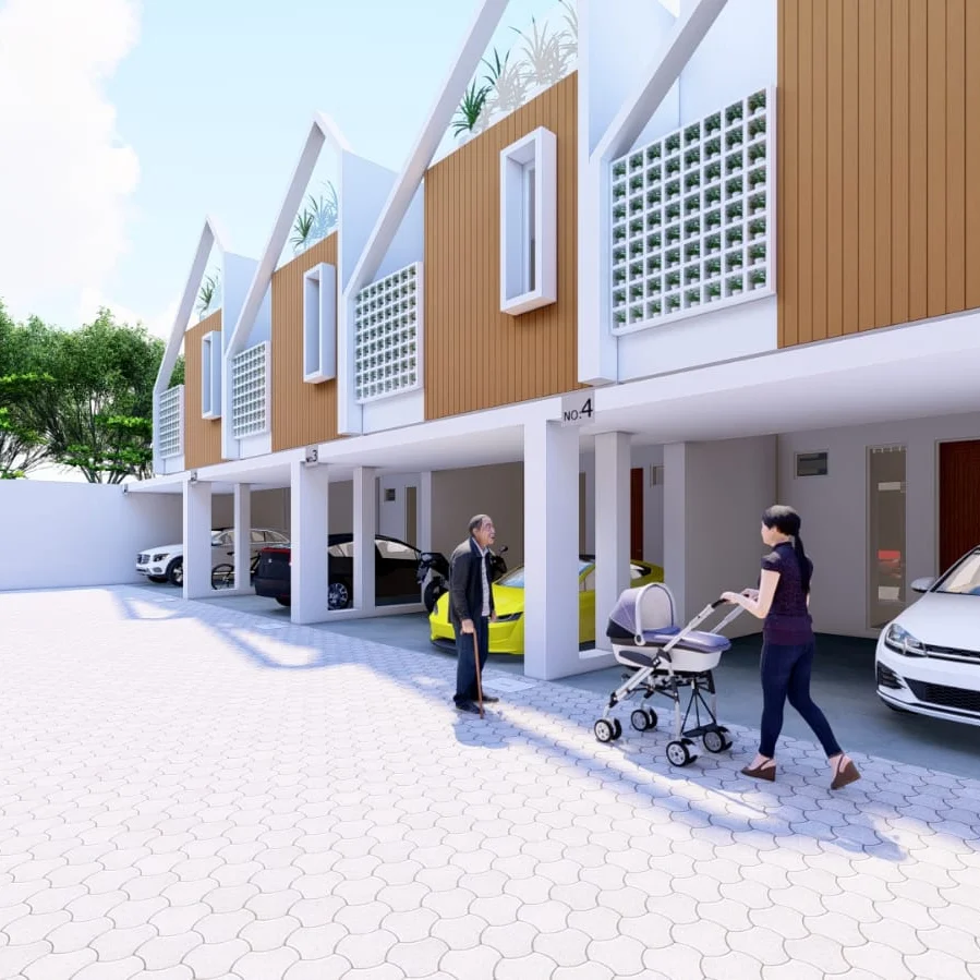 rumah baru dalam cluster di pesanggrahan