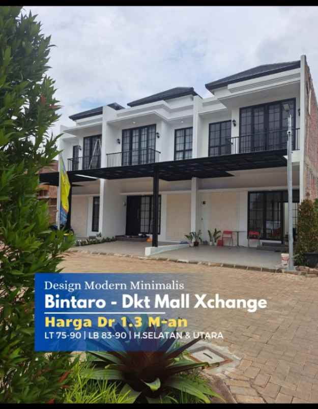 rumah baru mewah siap huni dekat bintaro exchange