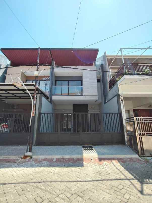 rumah baru siap huni di mulyosari lokasi tidak blusuk