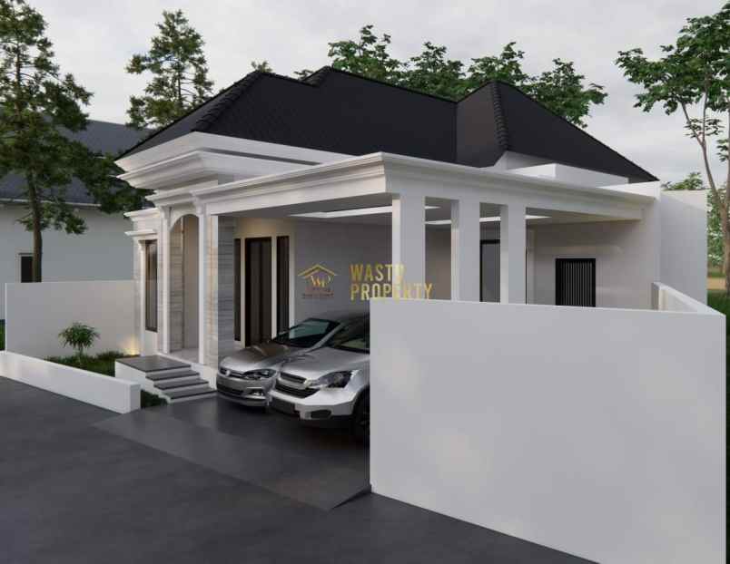 rumah besar design calssic dekat maguwoharjo sleman