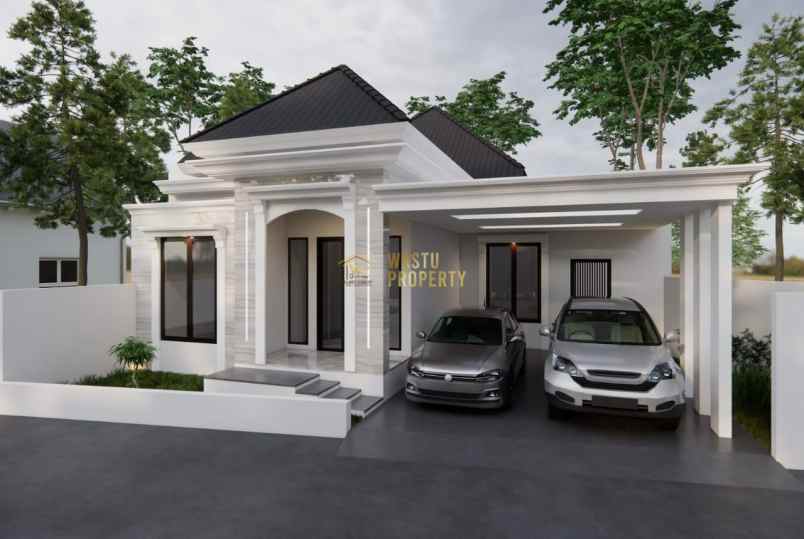 rumah besar design calssic dekat maguwoharjo sleman