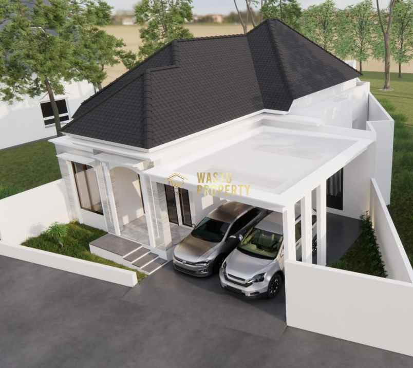 rumah besar design calssic dekat maguwoharjo sleman