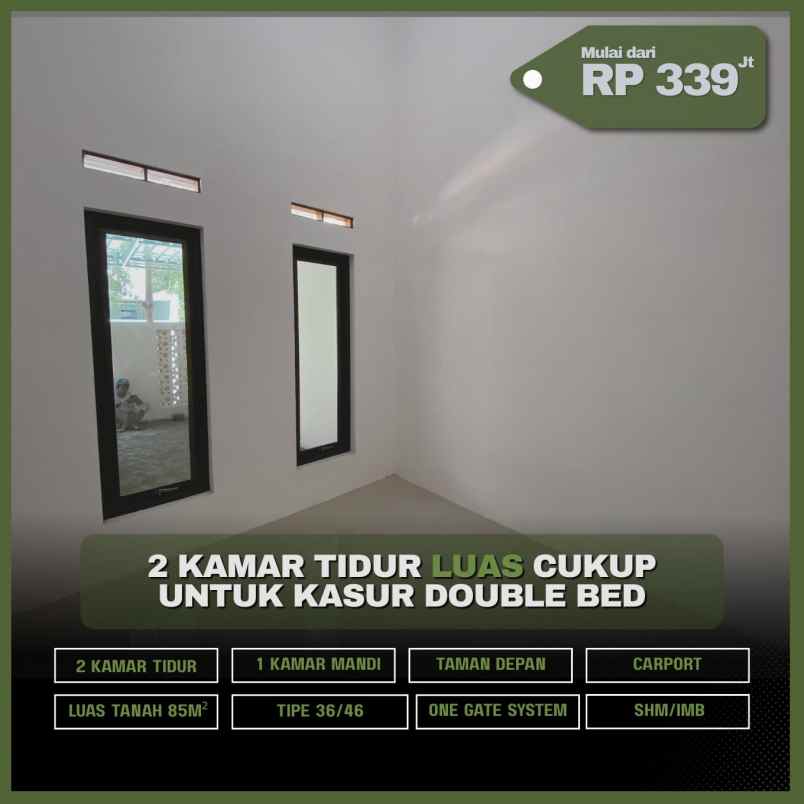 rumah cantik harganya mulai 300 jutaan