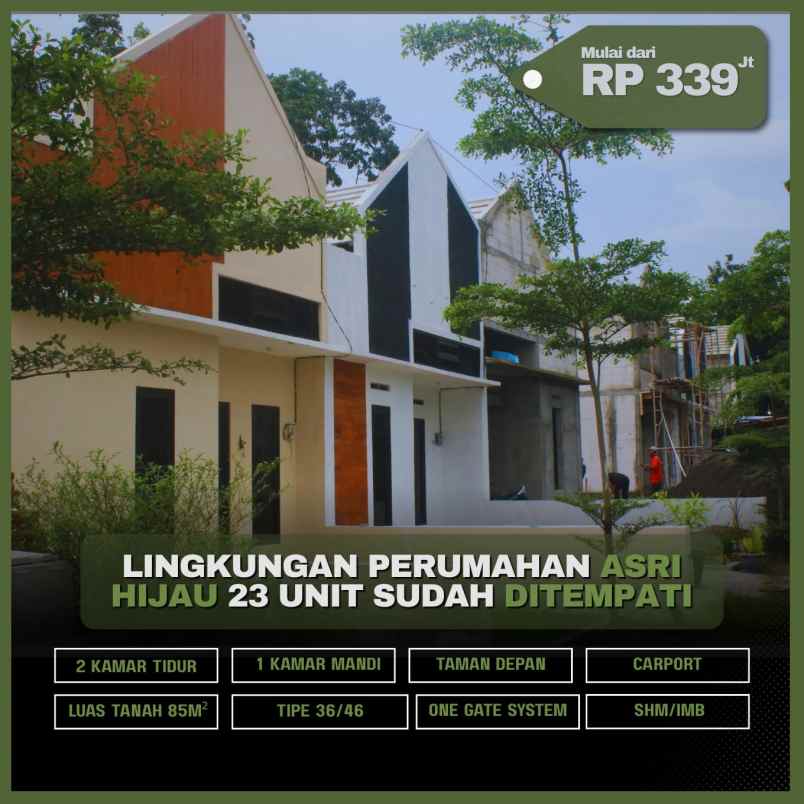 rumah cantik harganya mulai 300 jutaan