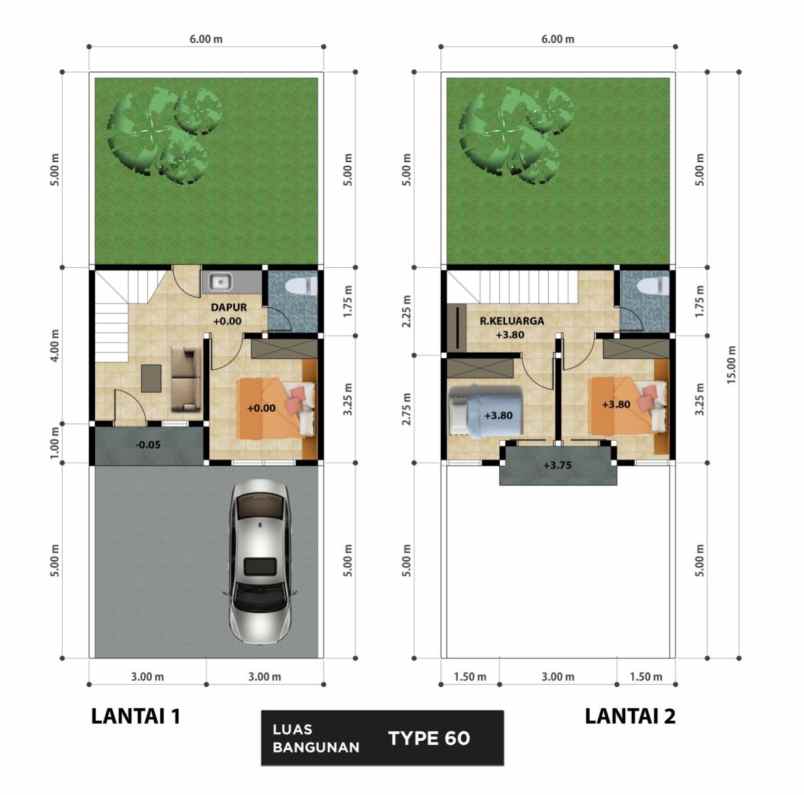 rumah dekat kantor lurah cibubur