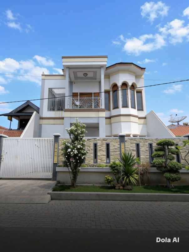 rumah dharmahusada strategis siap huni marmer