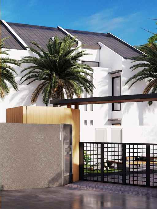 rumah dua lantai dekat jalan raya juanda kota depok