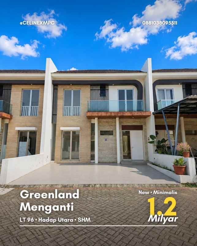 rumah greenland menganti new minimalis