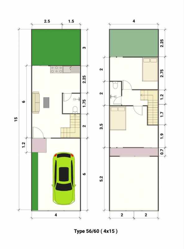 rumah gunung anyar emas surabaya timur