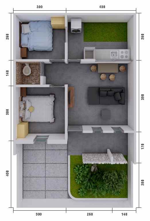 rumah jalan alternatif kota