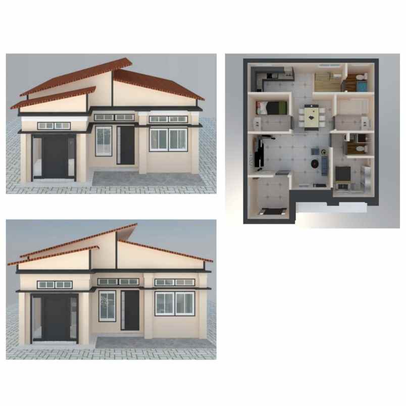 rumah jl h mencon 30m dari jalan