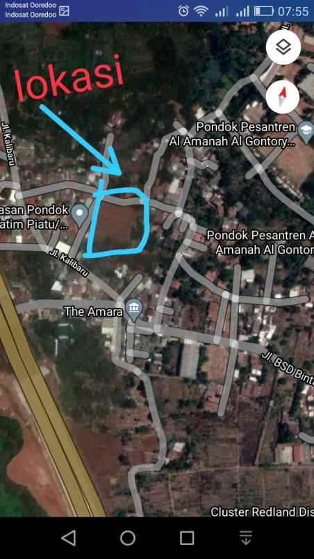 rumah jl h mencon 30m dari jalan