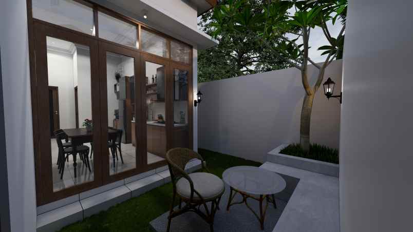 rumah konsep villa bali di jogja