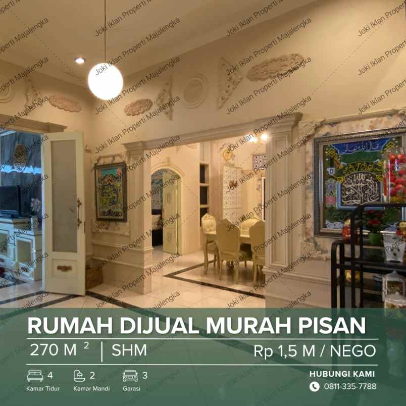 rumah mewah murah full furnished