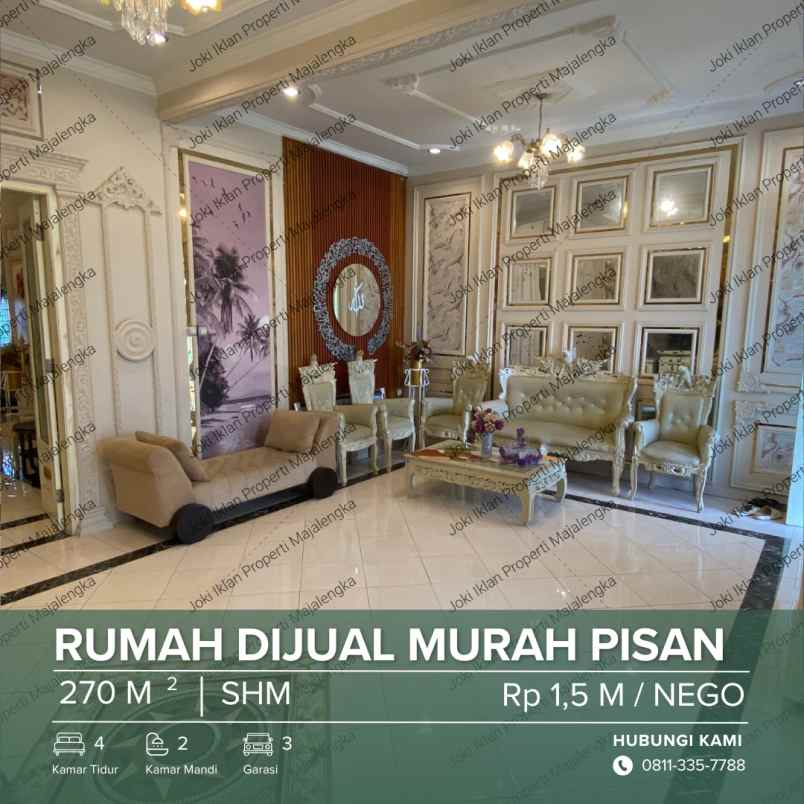 rumah mewah murah full furnished