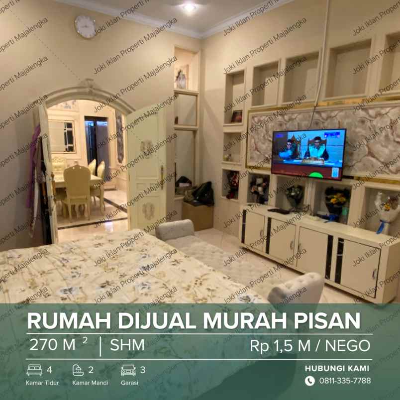 rumah mewah murah full furnished