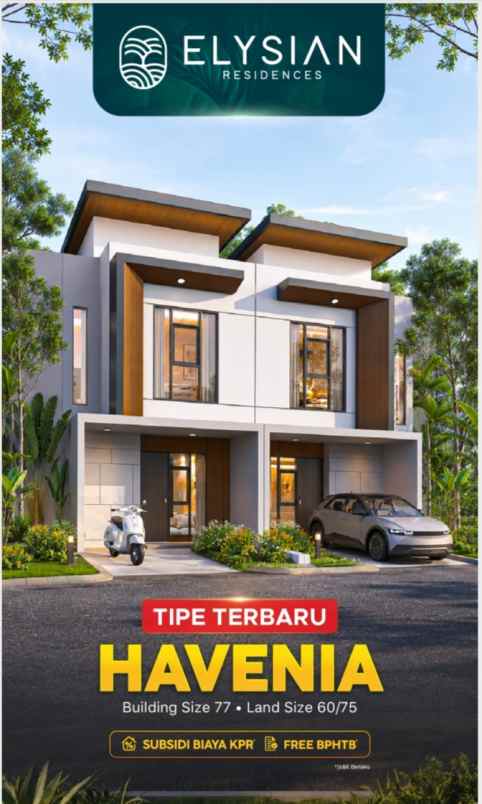 rumah mewah tanpa dp di ciputat