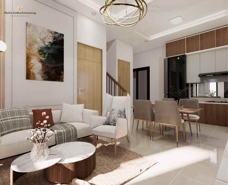 rumah mezanine konsep villa 10 menit ke malioboro